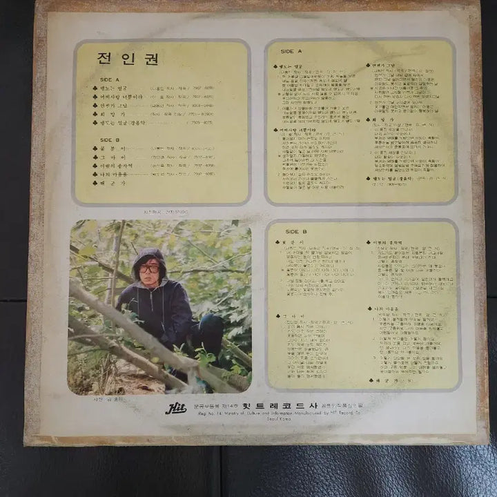 [BUNJANG] Jeon In-kwon Debut 1st Album (1980) LP / 전인권 데뷔 1집(1980년) 희귀 초반 LP 판매합니다
