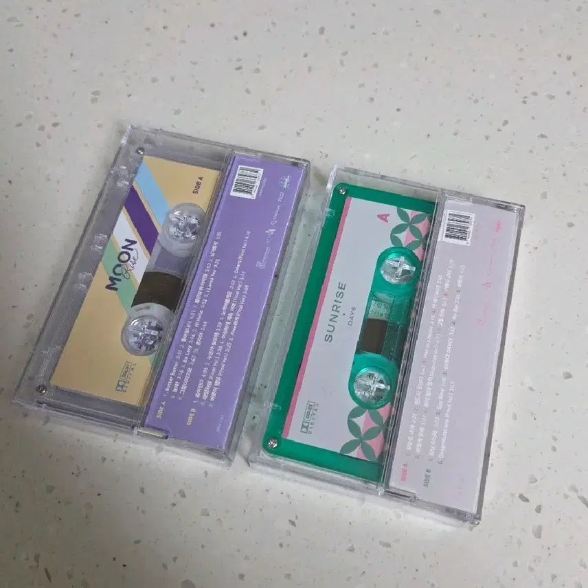 [BUNJANG] DAY6 Sunrise Moonrise Cassette Tape Set / 데이식스 DAY6 카세트테이프 세트