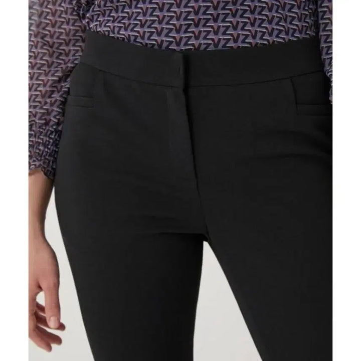 [BUNJANG] Olivia Lauren Bootcut Black Slacks / 올리비아로렌 부츠컷 블랙 슬랙스