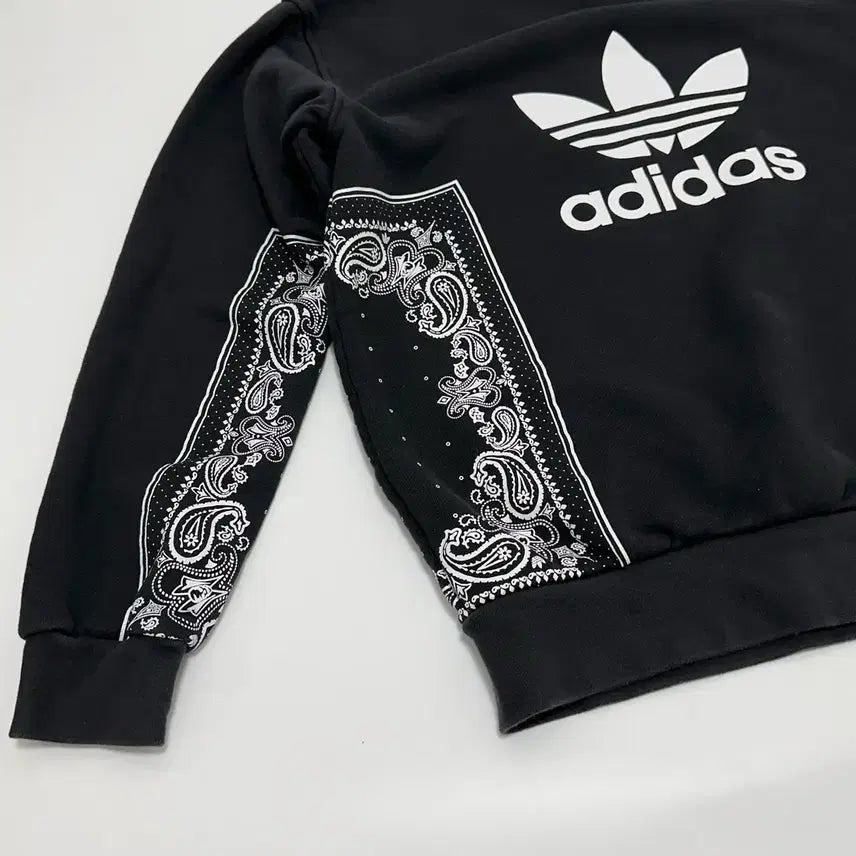 [BUNJANG] Adidas Bandana Big Logo Sweatshirt Black / 아디다스 반다나 빅로고 맨투맨 블랙
