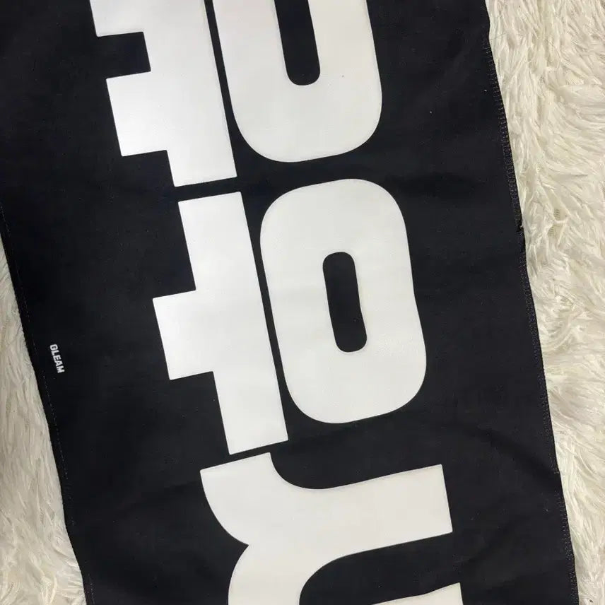 [SOLD OUT] 유우시 블랙 슬로건