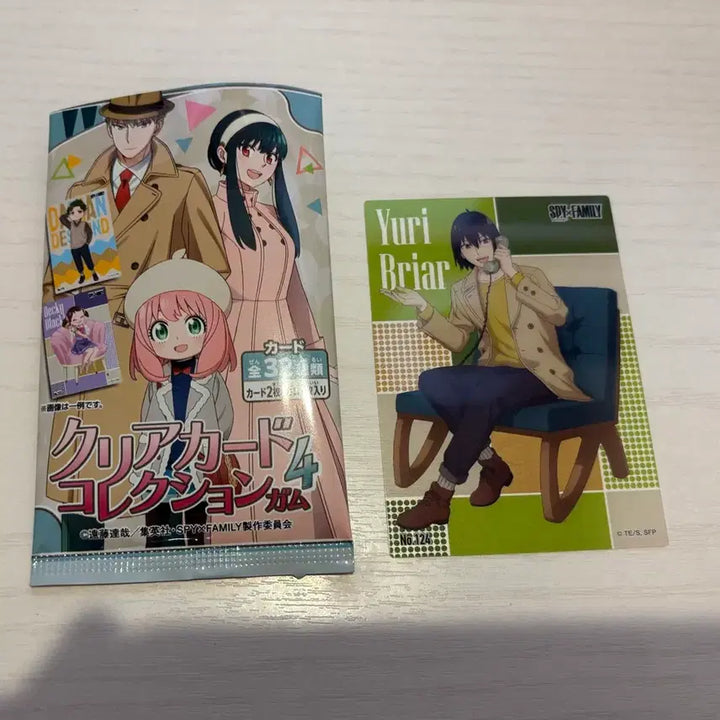 [BUNJANG] Spy x Family Yuri Briar Clear Card Collection Vol. 4 / 스파이 패밀리 클리어 카드 컬렉션 4탄 유리 브라이어