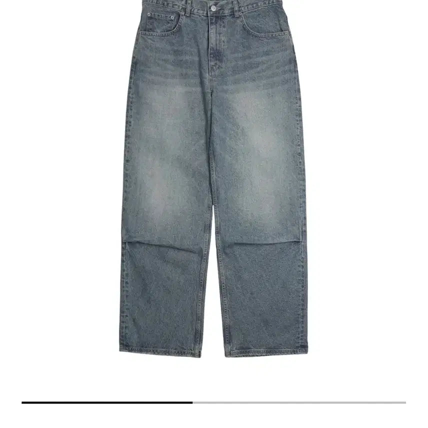 [BUNJANG] Sansan Gear Washed Denim Pants Blue / [4] 산산기어 워싱 데님 팬츠 블루
