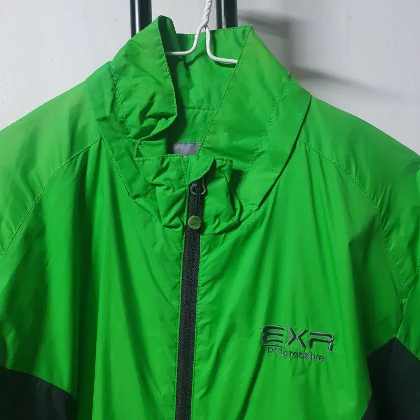 [BUNJANG] EXR Windbreaker Jacket Green L / EXR 바람막이 점퍼 그린 L 100