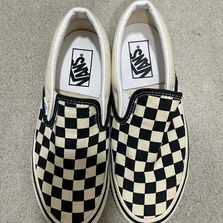 [BUNJANG] Vans Checkerboard Slip-On / 반스 체커보드 슬립온