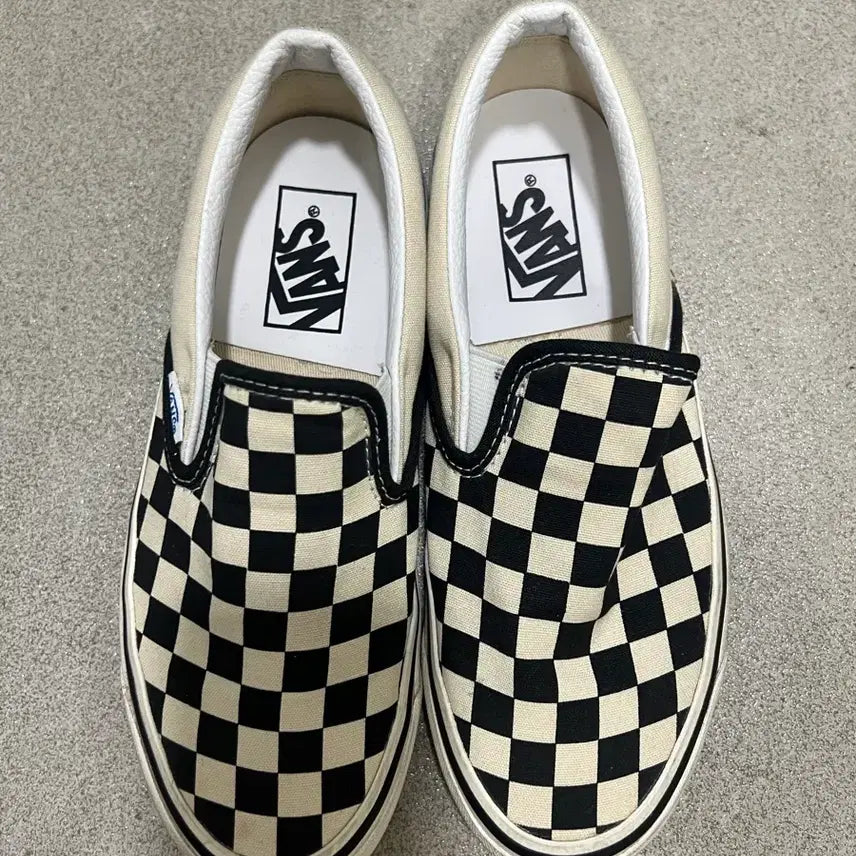 [BUNJANG] Vans Checkerboard Slip-On / 반스 체커보드 슬립온