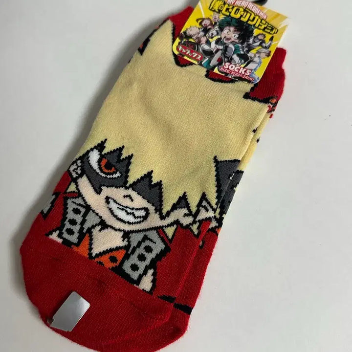 [BUNJANG] My Hero Academia Bakugo Socks / 히로아카 바쿠고 양말 희귀고전굿즈