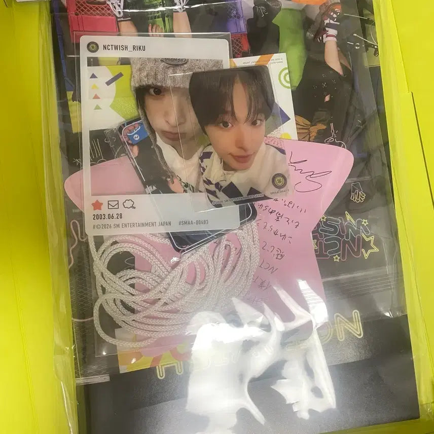 [BUNJANG] NCT WISH Japan Membership Special Kit / 엔시티위시 재팬 리쿠 멤버쉽 스페셜 키트