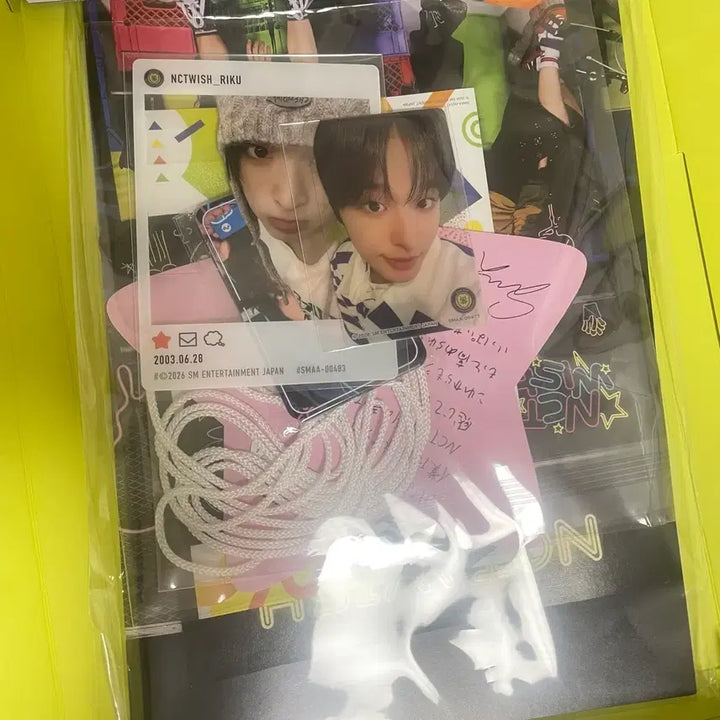 [BUNJANG] NCT WISH Japan Membership Special Kit / 엔시티위시 재팬 리쿠 멤버쉽 스페셜 키트