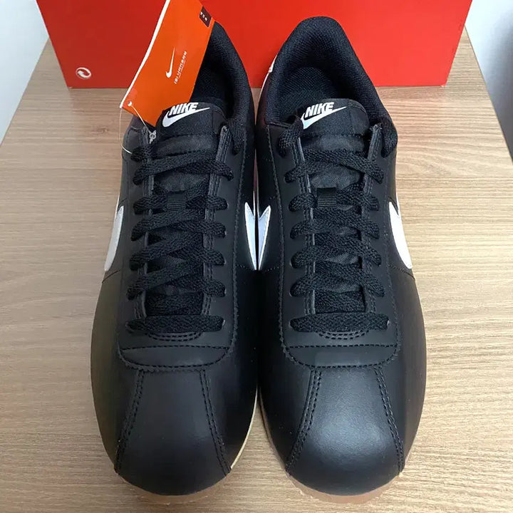 [BUNJANG] Nike Cortez Leather Black Sneakers / (새제품) 나이키 코르테즈 레더 블랙 매장정품