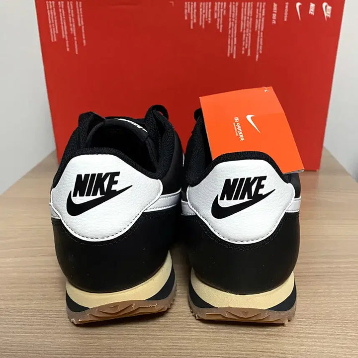 [BUNJANG] Nike Cortez Leather Black Sneakers / (새제품) 나이키 코르테즈 레더 블랙 매장정품