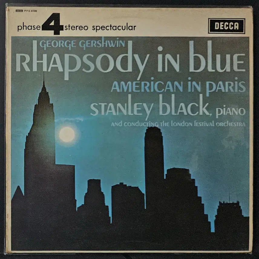 [BUNJANG] George Gershwin Rhapsody In Blue Vinyl Record / LP George Gershwin - Rhapsody In Blue