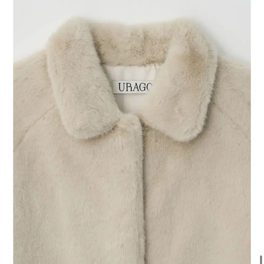 [BUNJANG] Urado Chloe Fur Half Jacket (Black) / 유라고 퍼자켓 Chloe fur half jacket (블랙)