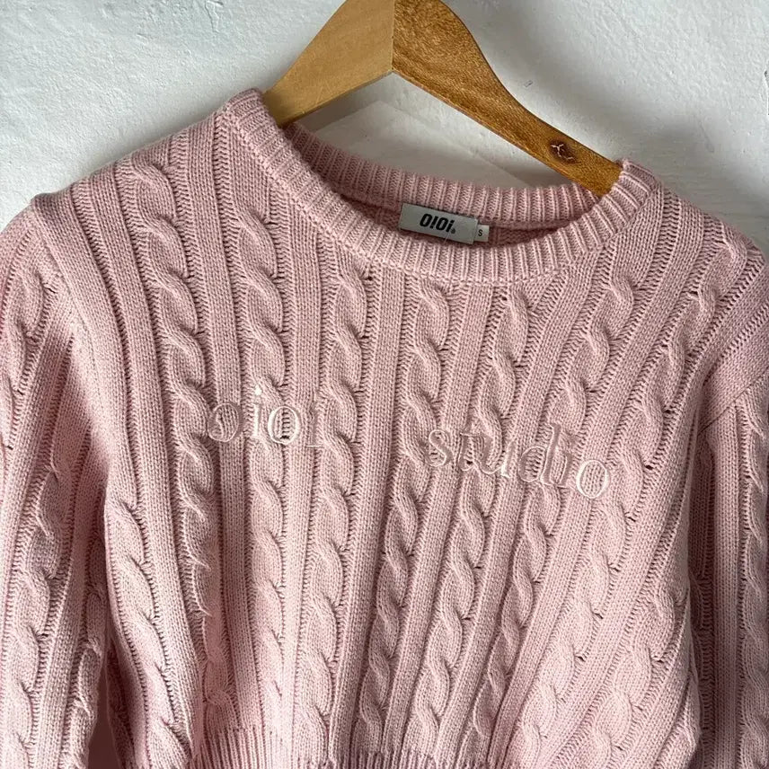 [BUNJANG] OIOI Cable Knit Sweater / OIOI 꽈배기 니트