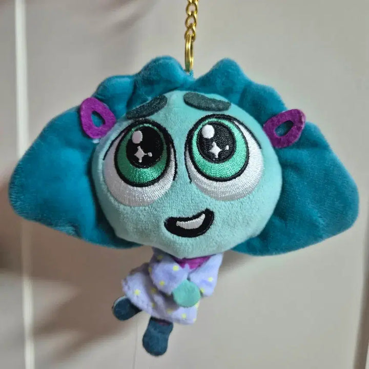 [BUNJANG] Disney Inside Out 2 Envy Keyring Plush / 인사이드 아웃2 부럽이 키링 인형