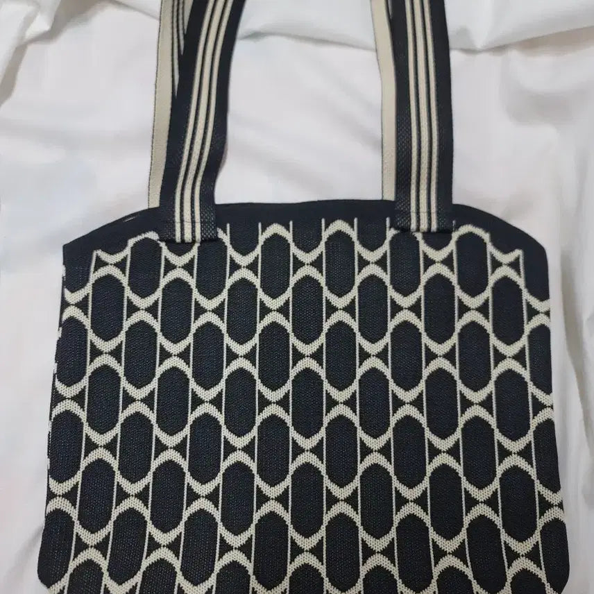 [BUNJANG] Knit Shoulder Bag Eco Bag / 니트 숄더백 에코백 새상품 미사용