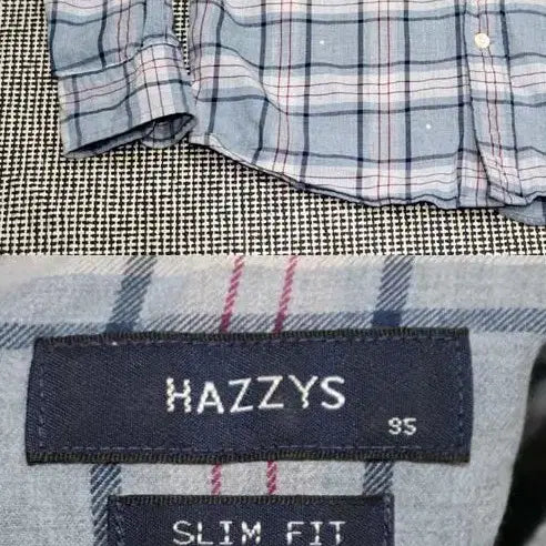 [BUNJANG] Hazzys Checkered Shirt 95 / 헤지스 체크 셔츠 95