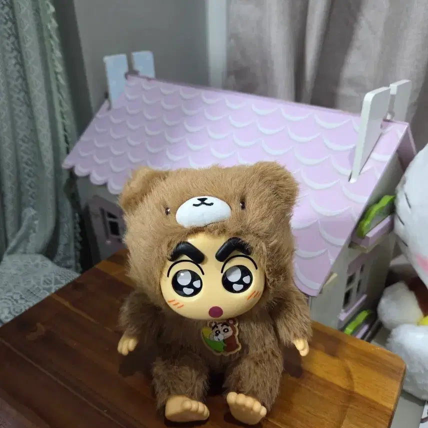 [BUNJANG] Crayon Shin-chan Bear Plush Doll / 짱구 곰인형 봉제인형 짱구라부부 중형