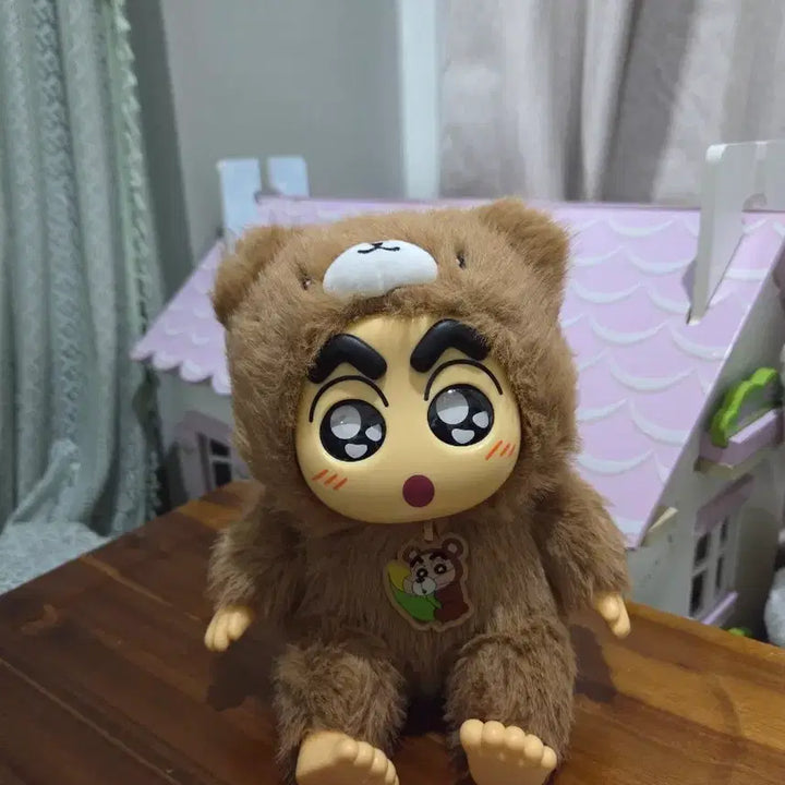 [BUNJANG] Crayon Shin-chan Bear Plush Doll / 짱구 곰인형 봉제인형 짱구라부부 중형