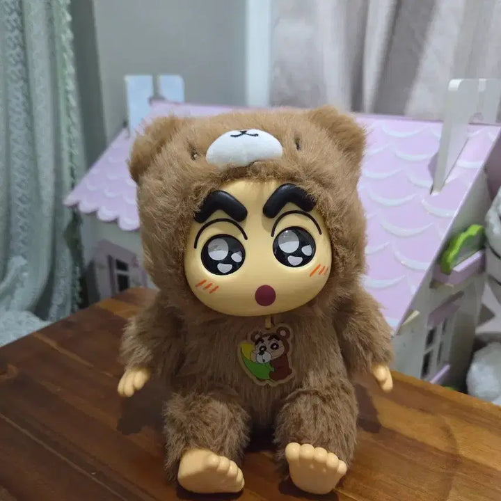 [BUNJANG] Crayon Shin-chan Bear Plush Doll / 짱구 곰인형 봉제인형 짱구라부부 중형