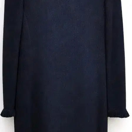[BUNJANG] St. John Fringe Knit Long Coat / st John 센존  프린지 니트 롱 코트 10