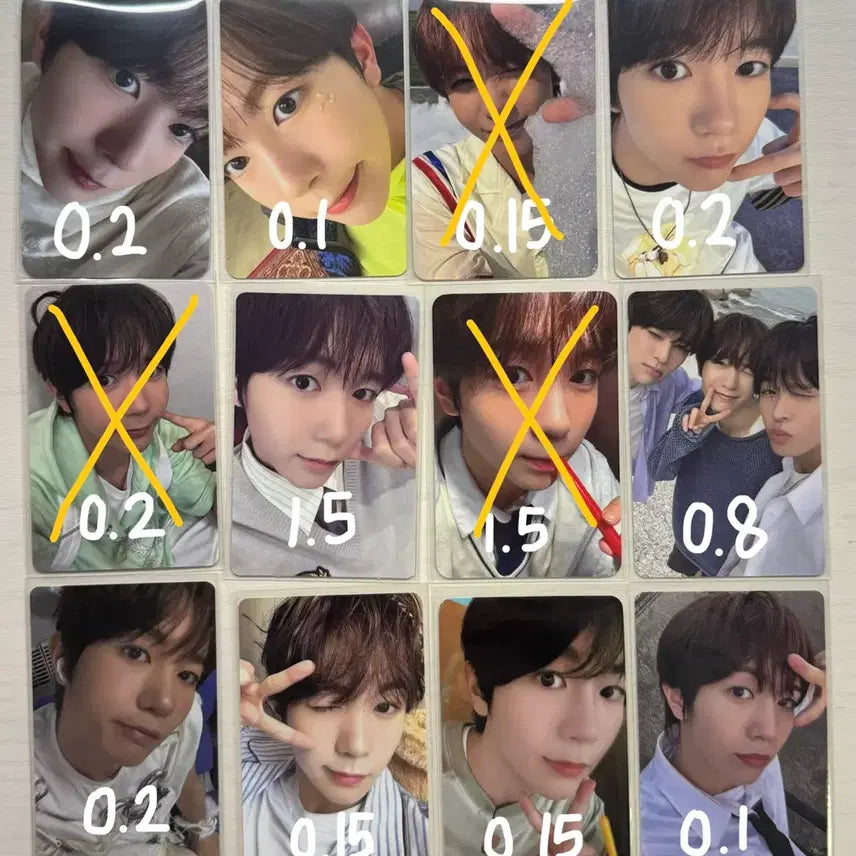 [BUNJANG] NCT WISH Riku Sion Ryoku Birthday Photocard Apple Music Ktown4u Four-Leaf Clover / 엔시티 위시 료 리쿠 시온 포카 애플뮤직 케타포 네잎클로버 생일포카