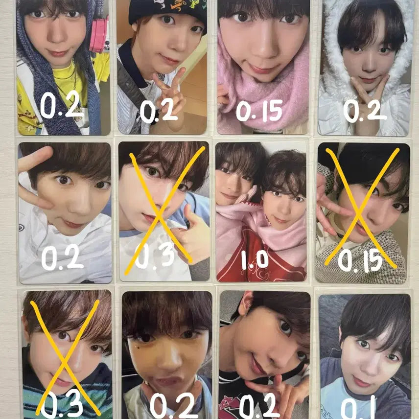 [BUNJANG] NCT WISH Riku Sion Ryoku Birthday Photocard Apple Music Ktown4u Four-Leaf Clover / 엔시티 위시 료 리쿠 시온 포카 애플뮤직 케타포 네잎클로버 생일포카