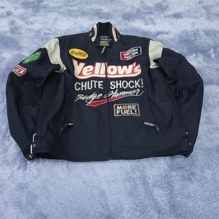 [BUNJANG] Yellow Corn Racing Bike Jacket / [M] 옐로우콘 레이싱 바이크 자켓
