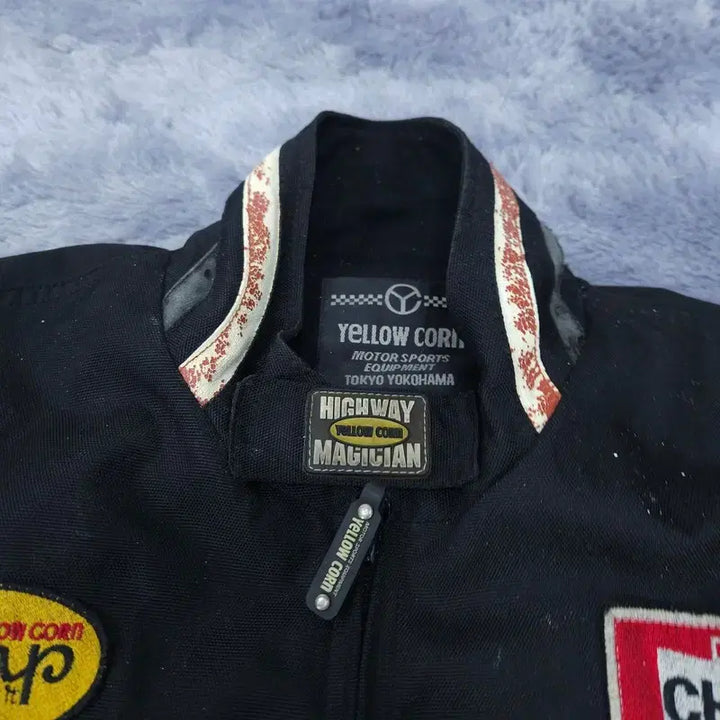 [BUNJANG] Yellow Corn Racing Bike Jacket / [M] 옐로우콘 레이싱 바이크 자켓