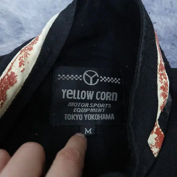 [BUNJANG] Yellow Corn Racing Bike Jacket / [M] 옐로우콘 레이싱 바이크 자켓