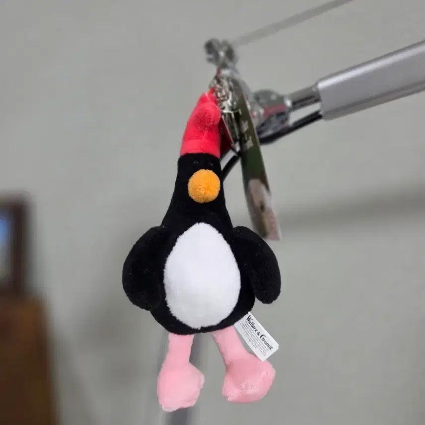 [BUNJANG] Wallace and Gromit McGraw Penguin Keyring / 월레스와 그로밋 펭귄 인형 키링 맥그로우