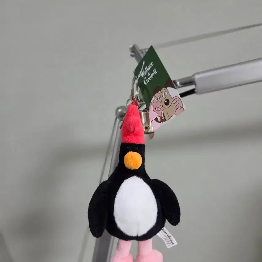 [BUNJANG] Wallace and Gromit McGraw Penguin Keyring / 월레스와 그로밋 펭귄 인형 키링 맥그로우
