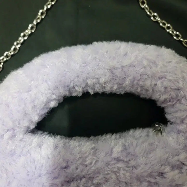 [BUNJANG] Nerdy Purple Chain Hobo Bag / 널디 퍼플 체인 숄더백 호보백 미사용 새상품