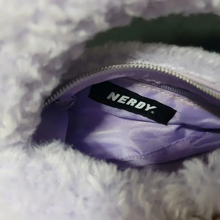 [BUNJANG] Nerdy Purple Chain Hobo Bag / 널디 퍼플 체인 숄더백 호보백 미사용 새상품