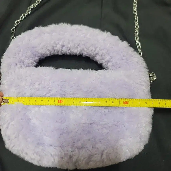 [BUNJANG] Nerdy Purple Chain Hobo Bag / 널디 퍼플 체인 숄더백 호보백 미사용 새상품