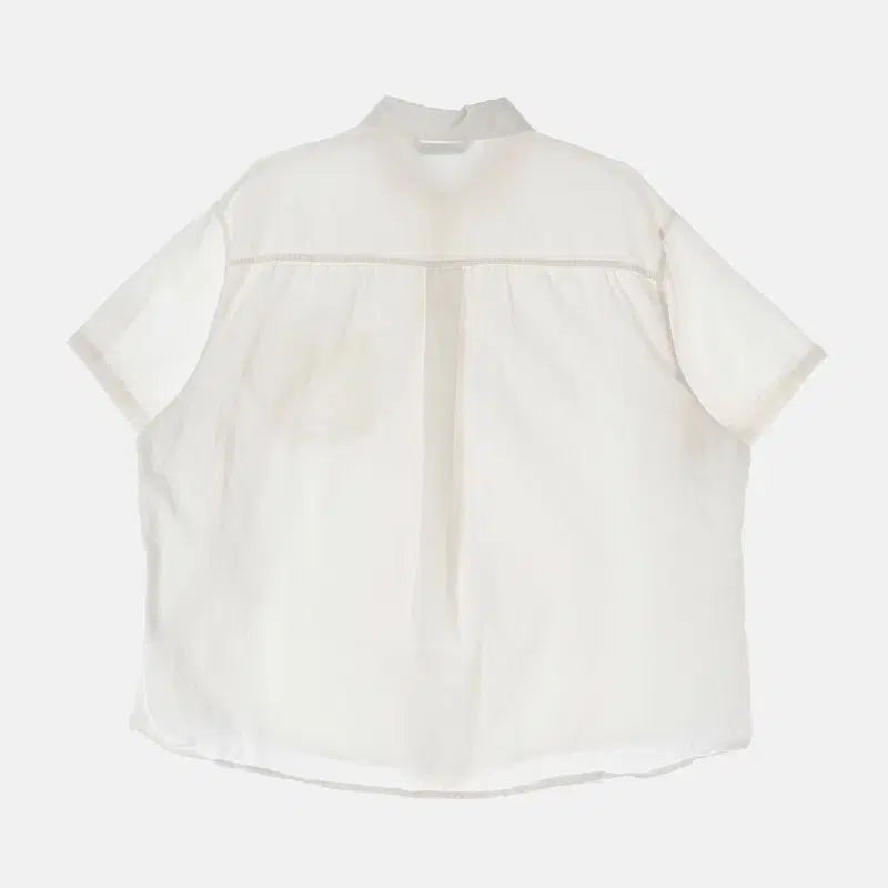 [BUNJANG] SALT WEATHER Washed Short Sleeve Shirt / SALT WEATHER 솔트웨더 워시드 반팔 셔츠 F