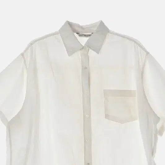 [BUNJANG] SALT WEATHER Washed Short Sleeve Shirt / SALT WEATHER 솔트웨더 워시드 반팔 셔츠 F