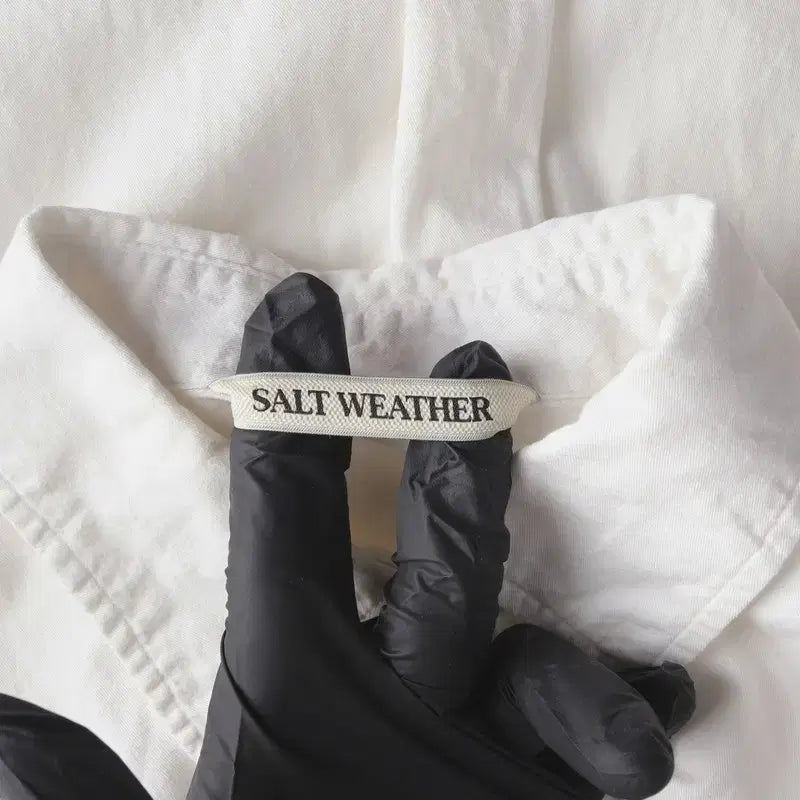 [BUNJANG] SALT WEATHER Washed Short Sleeve Shirt / SALT WEATHER 솔트웨더 워시드 반팔 셔츠 F