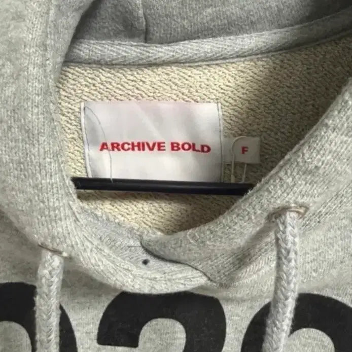 [BUNJANG] Archivebold 939 Crop Hoodie / (새상품) 아카이브볼드 939 크롭 후드티