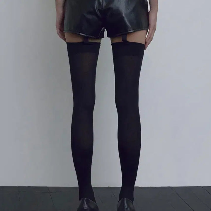 [BUNJANG] Bohemian Seoul Leather Micro Shorts / 보헤미안서울 레더 마이크로 숏츠