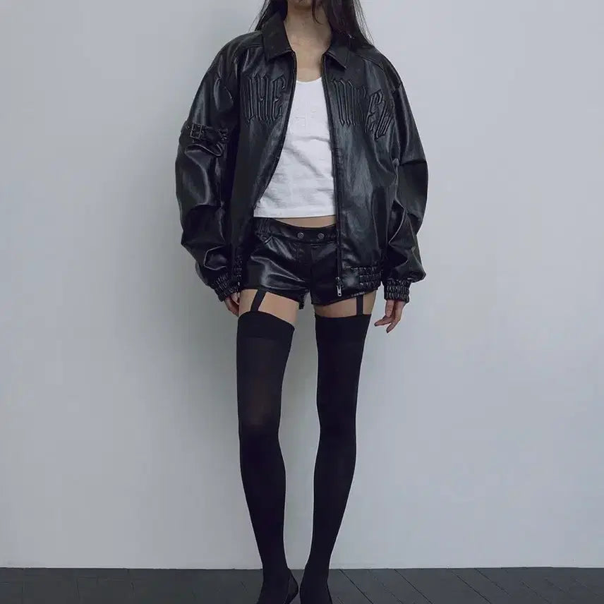 [BUNJANG] Bohemian Seoul Leather Micro Shorts / 보헤미안서울 레더 마이크로 숏츠