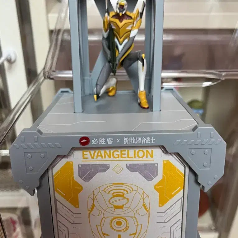 [BUNJANG] Pizza Hut Evangelion Rei Figure / 에반게리온 피자헛 콜라보 레이 피규어