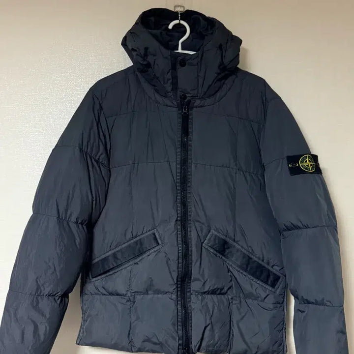 [BUNJANG] Stone Island Crinkle Laps Down Padded Jacket (M) / 스톤아일랜드 크링클랩스 패딩 (m)