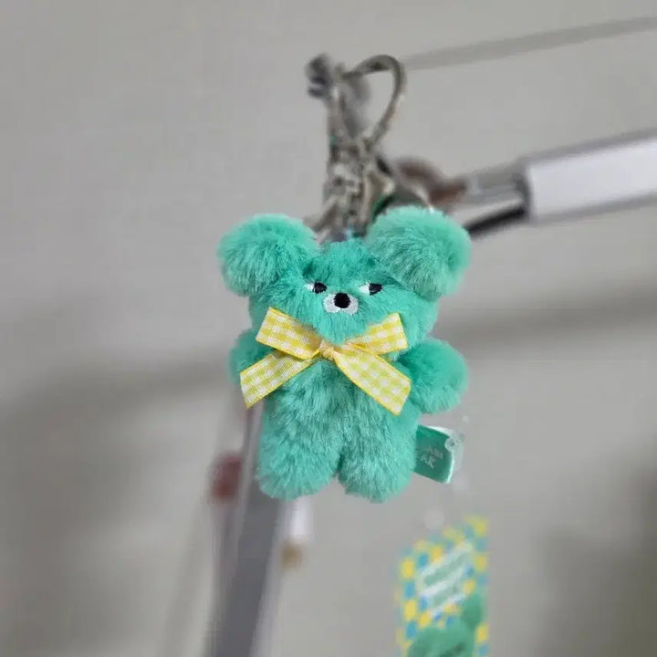 [BUNJANG] Wasabi Bear Pink Sabear 8cm Keyring / 와사비베어 핑사비베어 8cm 키링