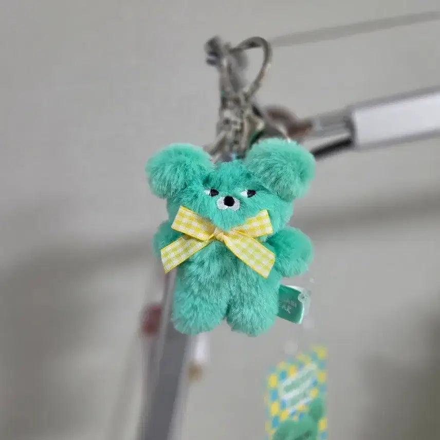 [BUNJANG] Wasabi Bear Pink Sabear 8cm Keyring / 와사비베어 핑사비베어 8cm 키링