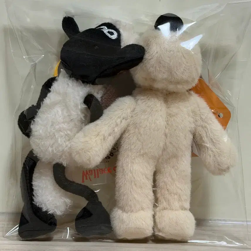 [BUNJANG] Wallace &amp; Gromit Gromit &amp; Shaun Keyring Set / [일괄] 윌레스와그로밋 그로밋 숀 인형 키링 세트 정품
