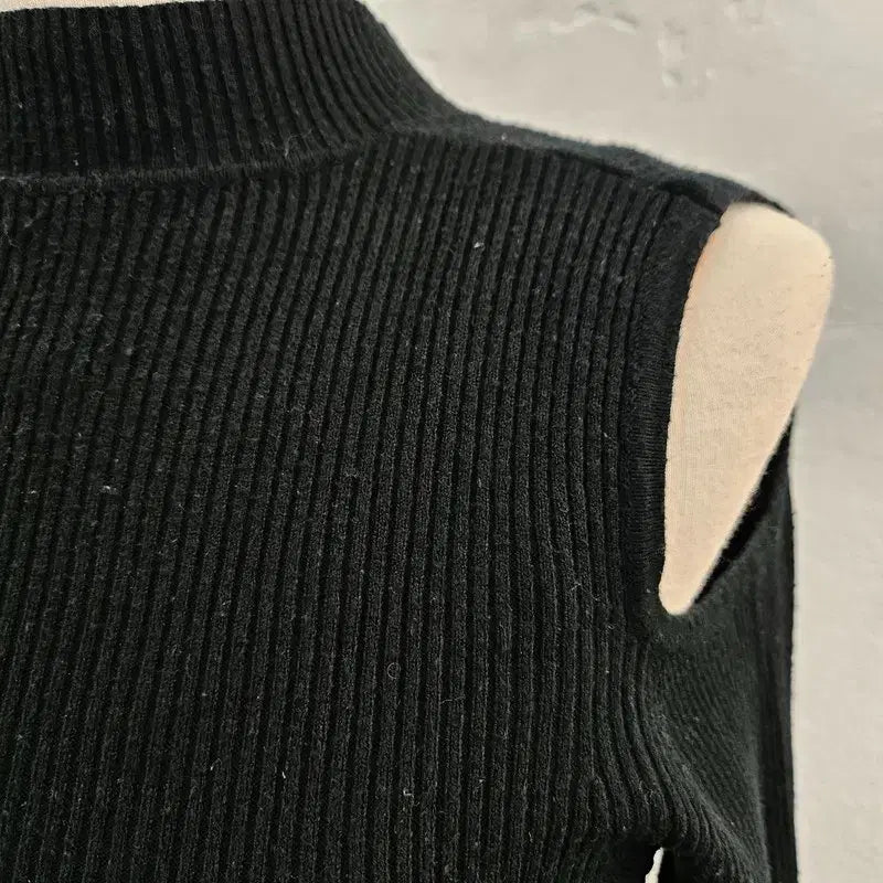 [BUNJANG] ITALY Black Knit Top / ITALY 니트 여 55/66 J6064