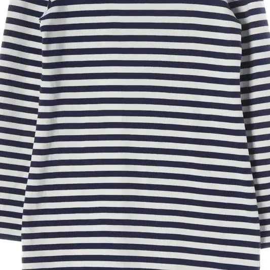 [BUNJANG] Lacoste Stripe Boat Neck Long Sleeve Dress / 라코스테 스트라이프 보트넥 긴팔 원피스 38