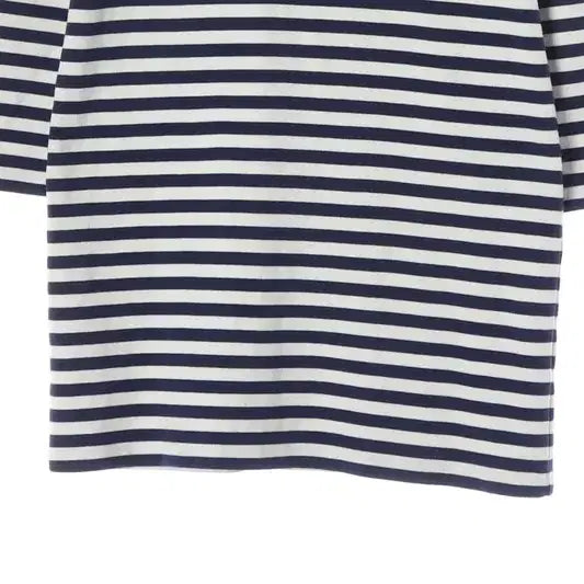 [BUNJANG] Lacoste Stripe Boat Neck Long Sleeve Dress / 라코스테 스트라이프 보트넥 긴팔 원피스 38