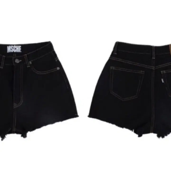 [BUNJANG] Mischief Crop Shorts Black S / 미스치프 크롭쇼츠 블랙 S